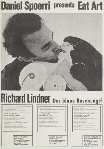 Daniel Spoerri presents Eat Art - Richard Lindner - Der blaue Busenengel