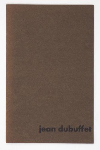 Katalog Jean Dubuffet