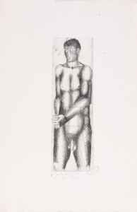 ohne Titel (m�nnlicher Akt)