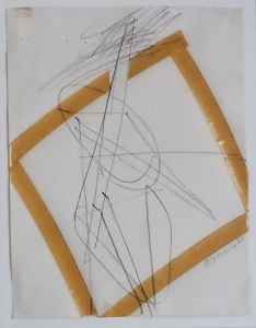 ohne Titel (Komposition mit offener Raute)