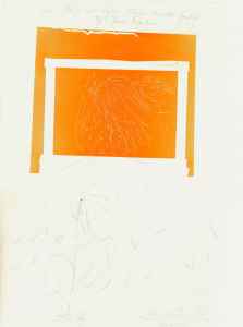 ohne Titel (Frau mit Schwan)
