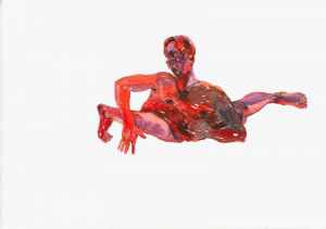 ohne Titel (Figur im Spagat)