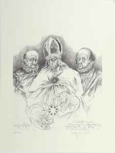 St.Suitbertus zwischen Johannes Weyer und Casper Ulenberg