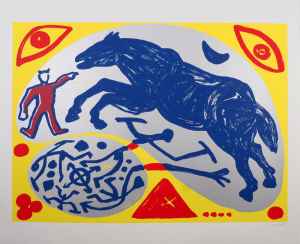 Das Pferd und der Mongole