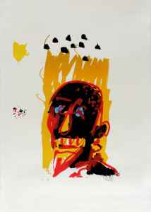 ohne Titel (Gesicht)