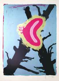ohne Titel ( 2 gekreuzte B�ume mit organischer Form )