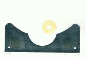 ohne Titel (Schablonendruck)