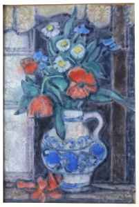 ohne Titel (Blumenstrau� in Henkelkrug)