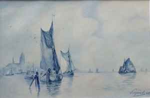 Segelboote in Holland
