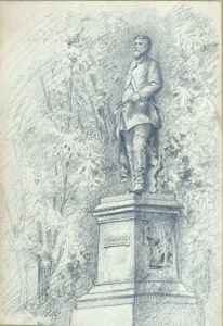 Das Scheffel Denkmal in Heidelberg