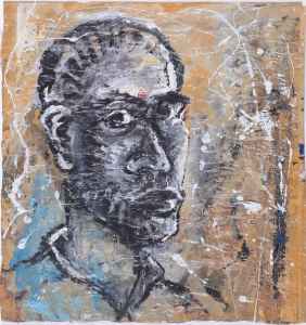 ohne Titel (m�nnlicher Portraitkopf)